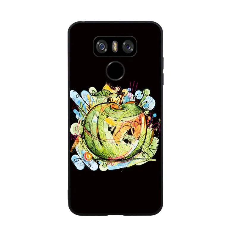Новый Ясный Чехлы для LG G5 G6 случае все матовый мягкий силиконовый черный задняя