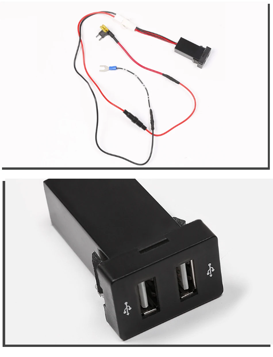 Модификация автомобиля USB интерфейсный модуль USB разъем обновление модифицированный декоративный для Toyota для CH-R автомобильные аксессуары