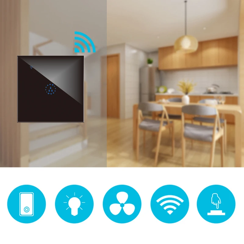 Умный открытый водонагреватель переключатель Wifi бойлер умный Сенсорная панель