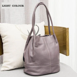 light colour Роскошные женские сумки, дизайнерские сумки из натуральной кожи, винтажные сумки на одно плечо для женщин, женские сумки - Цвет: light colour