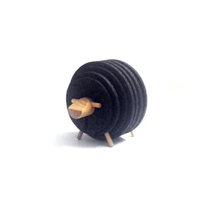 Sheep Shape Anti Slip Drink Coasters Insulated Round Felt Cup Mats Japan Style Creative Home/Office Decor Nordic Gift | Дом и сад