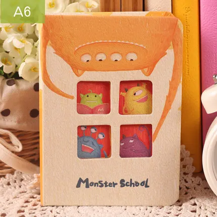 Канцелярские товары мультфильм склеродерм Монстр жесткий дневник tsmip блокнот