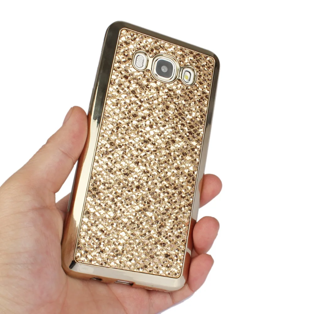Luxury Glitter Bling Silicone Case For Samsung Galaxy S4 S5 S6 S7 Edge S8 A5 A3 2016 J3 J5 J7 2017 J2 Prime Grand Neo Plus Cover |