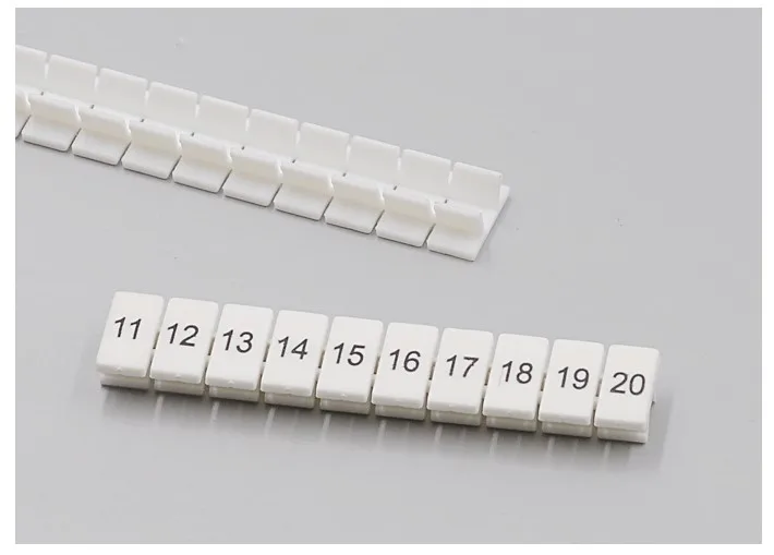 ZB10 digital mark strip number terminal UK label | Обустройство дома