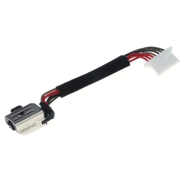 10 шт./лот для Dell Inspiron 5370 Vostro 5471 P87G P88G DC-IN адаптер питания Порт Разъем питания Кабельный разъём для подключения внешнего источника постоянного тока