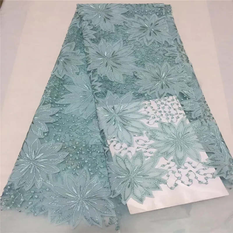 Высококачественная африканская кружевная ткань для свадьбы 2018 вышитая Франция с