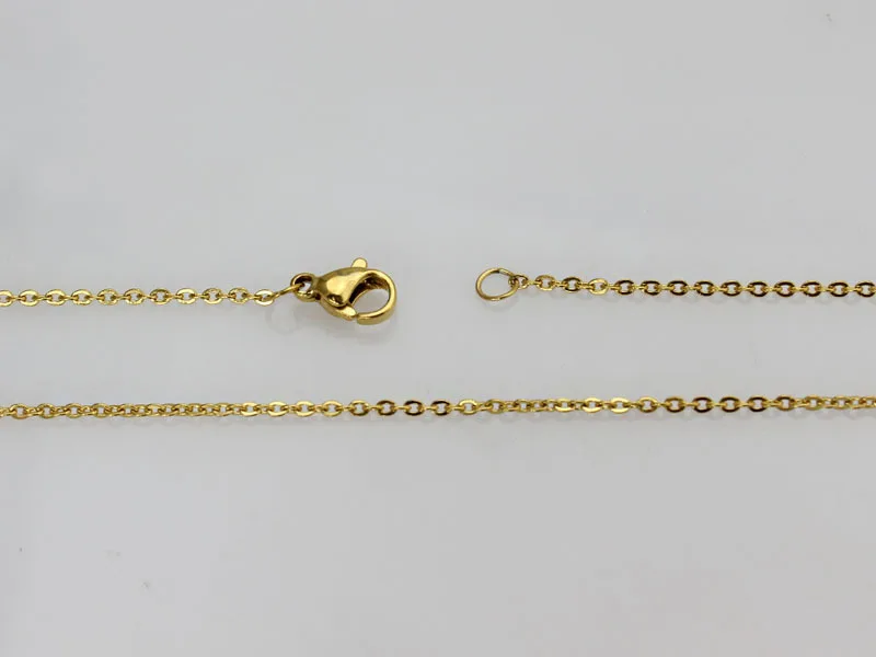 Keisha Lena gold-color 1mm 2mm Stainless Steel Chains Necklace Fit For Men/Women Jewelry Gold Chain Bulk | Украшения и аксессуары