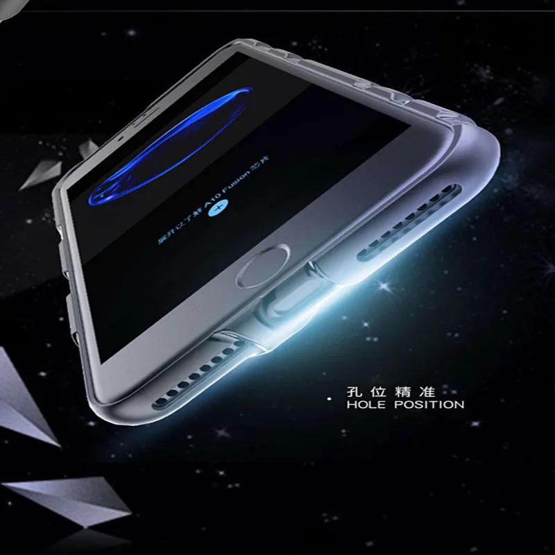 Для iPhone 7 Case Hybrid Dual Layer Броня Защитник Всего Тела Защитный амортизация Чехлы для