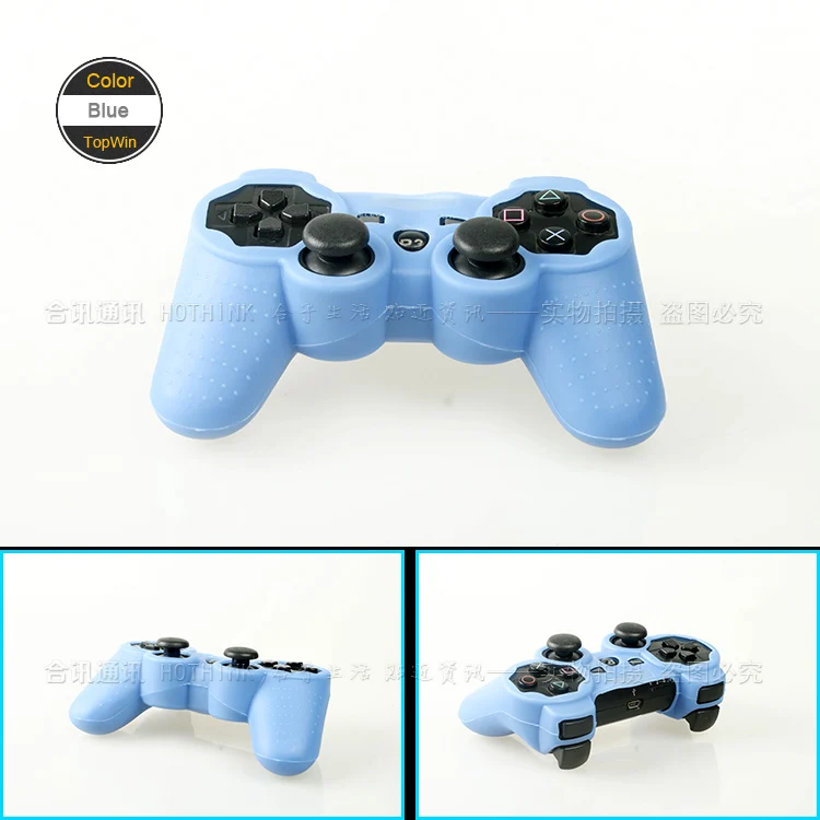 HOTHINK защитный силиконовый чехол, кожный чехол, мягкий чехол для Playstation 3 PS3, контроллер dualshock 3, геймпад