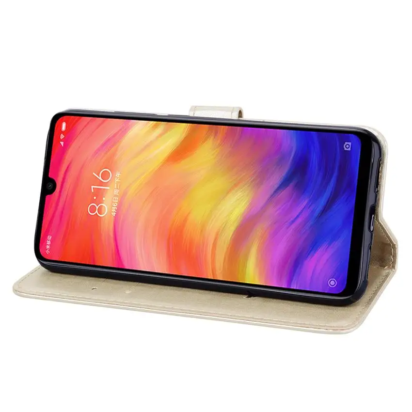Чехол Xiomi Redmi Note 7, кожаный силиконовый чехол-кошелек s для Redmi Note 6 Pro, чехол для телефона, откидной Магнитный чехол для Redmi Note 7 6, чехол