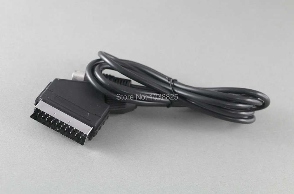 10 шт./лот RGB SCART кабель для SEGA GENESIS 2 MEGA DRIVE MEGADRIVE (1 8 м) NTSC|Запасные части| |