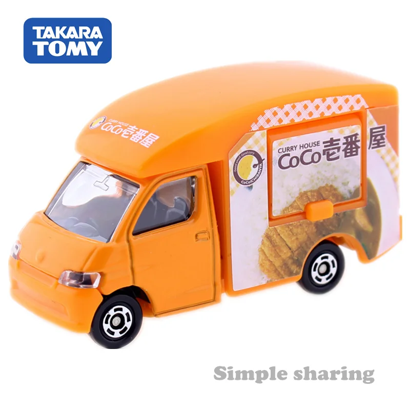 Takara Tomy Tomica No.91 Коко Ichibanya Кухня модель автомобиля комплект 1: 64 Литой миниатюрный