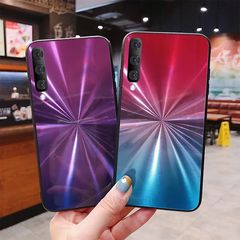 Роскошный градиентный чехол для samsung Galaxy A50, разноцветный чехол для Galaxy A50 A 50 A505 SM-A505F