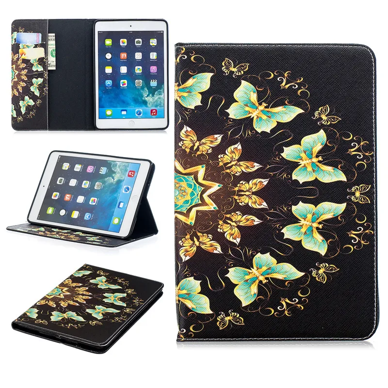 Чехол для планшета apple ipad mini 1/2/3/4 кожаный чехол с откидной крышкой 7 9 дюйма книжка