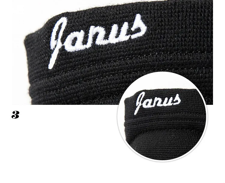 JANUS 1 пара эластичный утолщенный наколенник для танцев, йоги, волейбола, экстремальных видов спорта, наколенники для поддержки баскетбола, наколенники