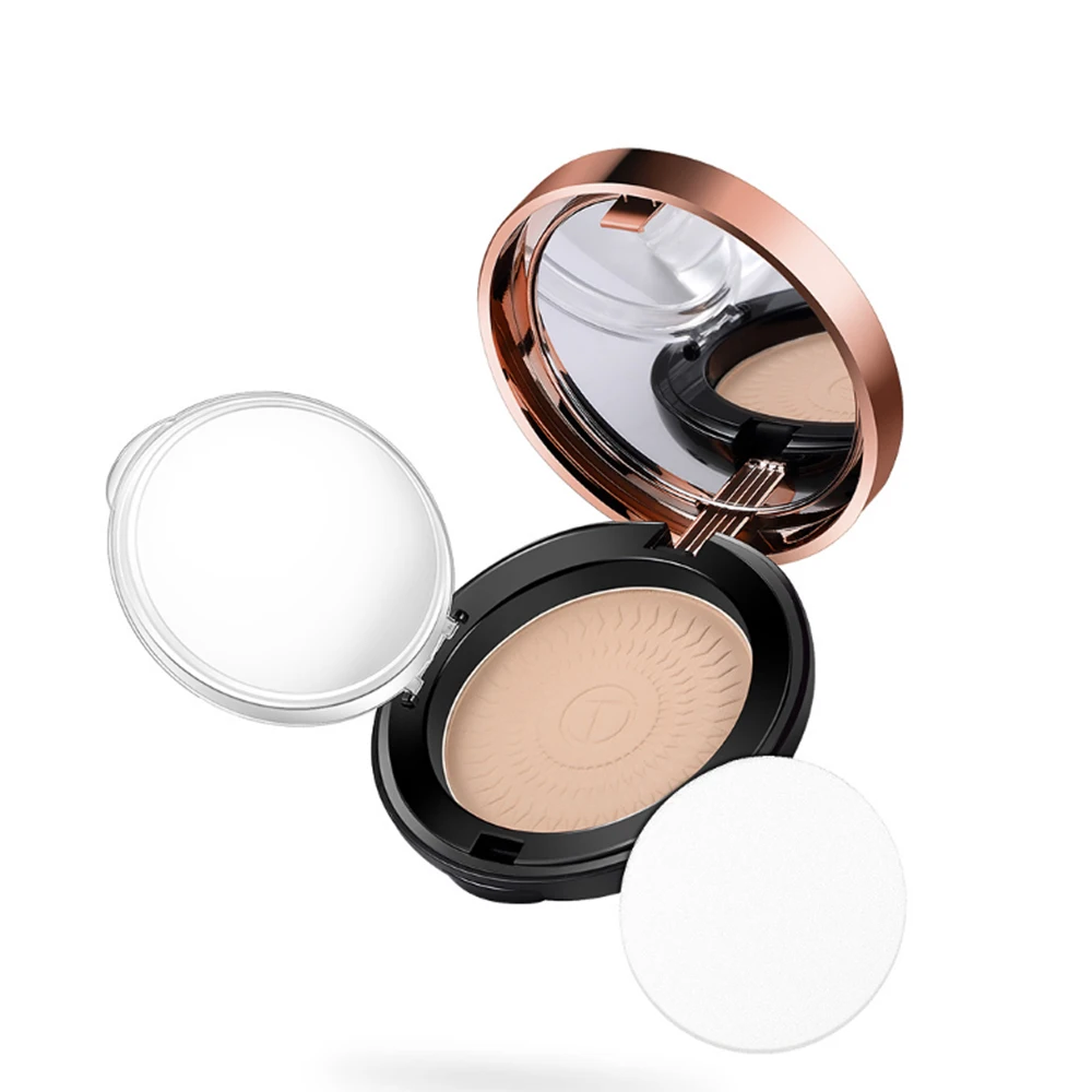 О.ТУ.О Пудровый тональный крем-основа для лица, компактная с белым эффектом, водостойкий контуринг.