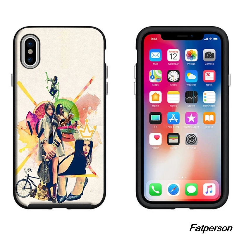 Miley Cyrus черный мягкий силиконовый чехол для телефона из ТПУ Apple iPhone 8 8plus 7 7plus X10 6 6splus