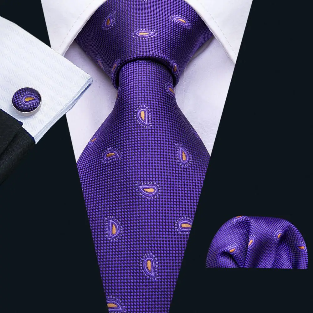 LS-5046, мужские галстуки, шелк, жаккард, тканые, Пейсли, шелковые галстуки для мужчин, для свадьбы, жениха, бизнеса, Барри, Ван, модный галстук