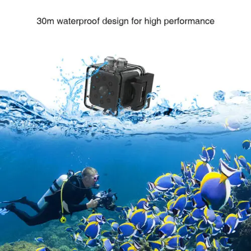 

SQ23 Mini Camera HD Micro Camera DVR DV+WIFI 1080P Recorder Night Vision Monitor Blue