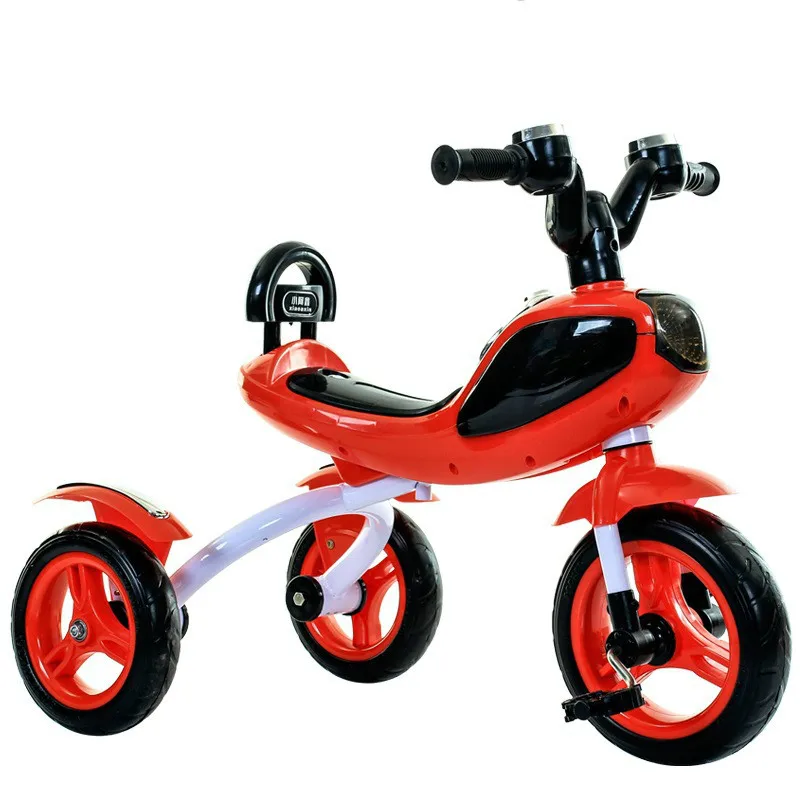 Children's Tricycle Pedal Tricycle with Music Lights Kids Bike Power Wheels for Kids Ride on Cars for Children