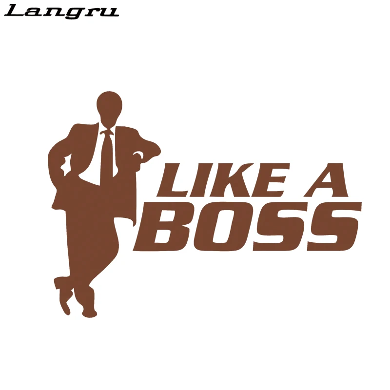 Langru Cool Graphics Like A Boss Car Stickers Styling Decals Decorative Jdm | Автомобили и мотоциклы