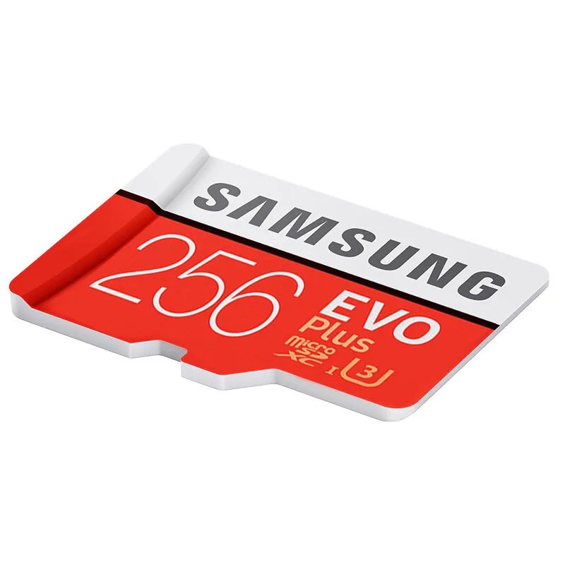 Карта памяти SAMSUNG EVO + Plus Micro SD 256 ГБ 128 Гб 64 32 класс 10 MicroSD карта C10 UHS I|microsd card|memory cardmicro