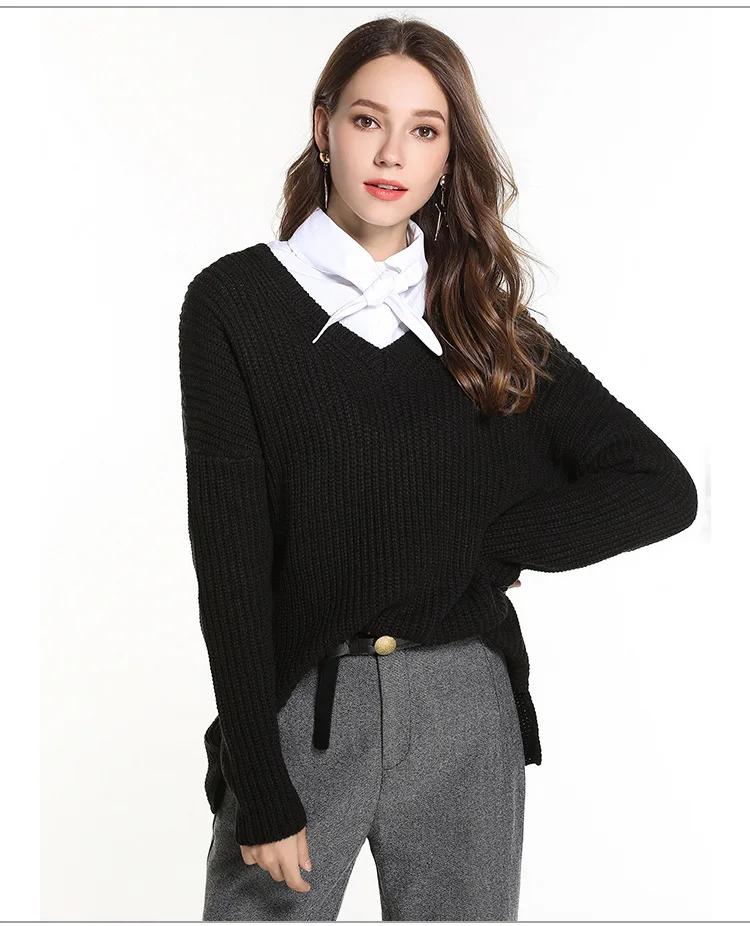 Пончо Blusas De Inverno Feminina свитер женский бесплатная доставка 2020 осень и зима пуловер в