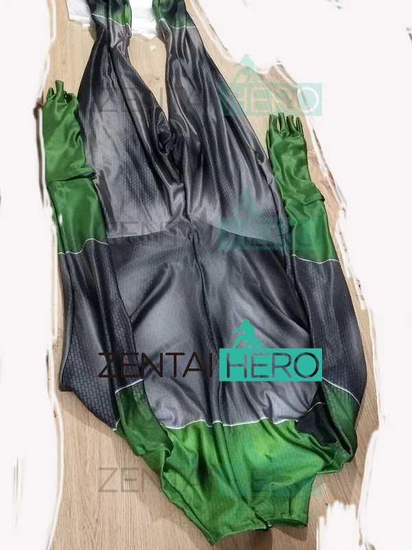 Костюм для косплея Зеленый Фонарь с 3D принтом костюм Хэллоуина из спандекса