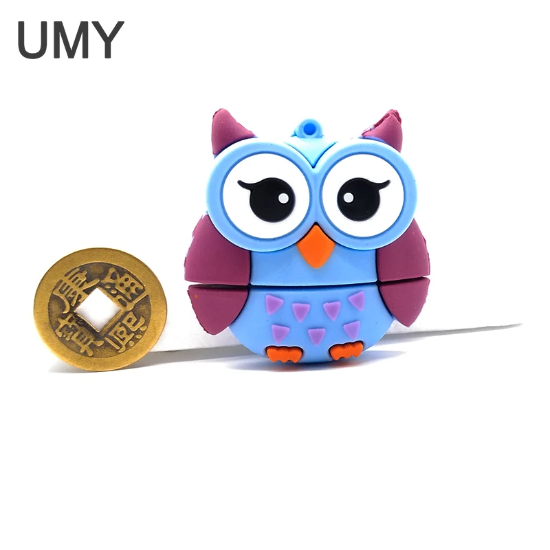 Usb флеш накопитель в виде совы 4 32 Гб|32gb pen drive|u diskusb flash drive 4gb |