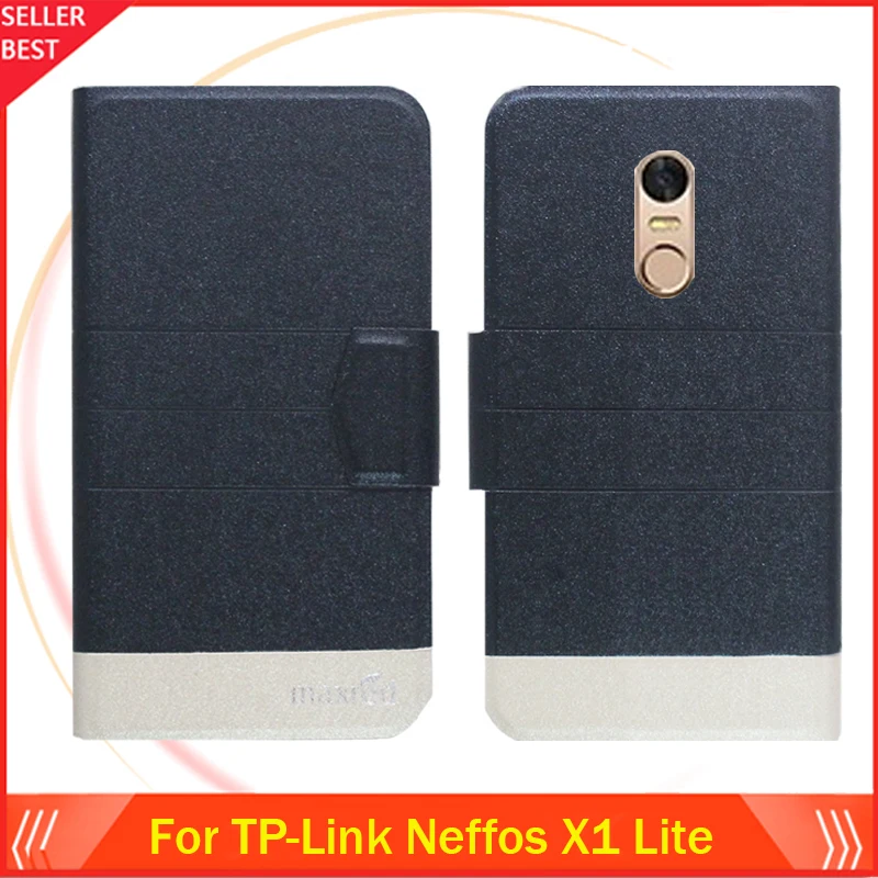 5 цветов Лидер продаж! Чехол TP-Link Neffos X1 Lite кожаный чехол для телефона Прямая