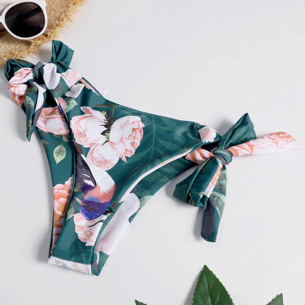 Magnificent Bather Swimwear For Women Floral Print Beach Swimsuit Bathing Monokini Padded Bikini Fabulous Swimming Suit | Спорт и