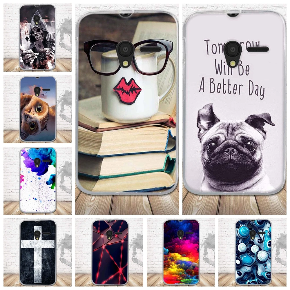 Для Alcatel One Touch Pixi 3 4 0 дюйма OT 4013X 4013D 4050X 4050D 4050A чехол для телефона задняя Защитная