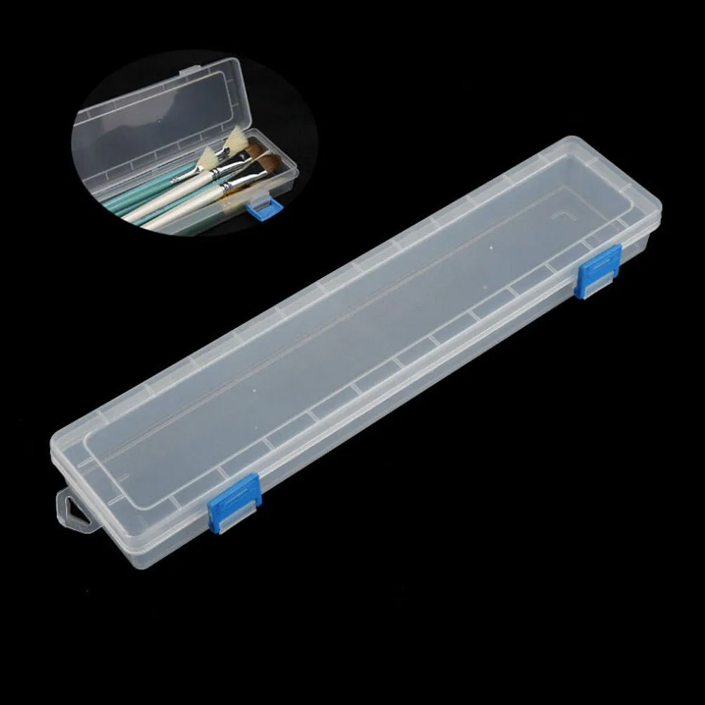 Контейнер для хранения акварельных карандашей 1 кисть ПК | Канцтовары офиса и