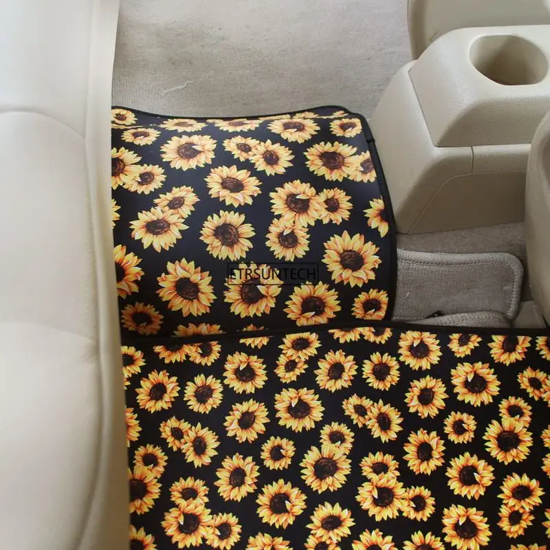 2 шт./компл. Универсальный Автомобильный коврики сублимации анти-скольжения из