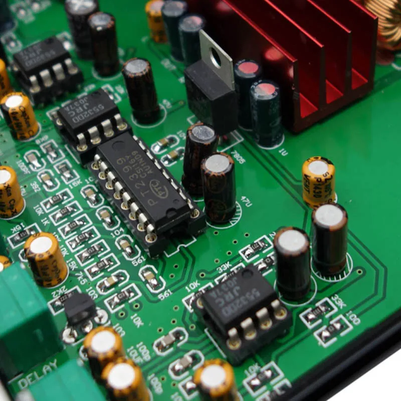 AIYIMA 100 Вт* 2 TPA3116 HIFI Высокая мощность чистый цифровой аудио усилитель 2,0 Channe PT2399 караоке Мощный мини домашний Hifi усилитель