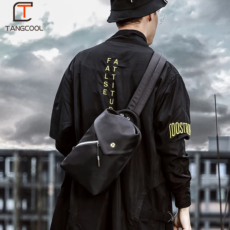 Мужская брендовая Повседневная нагрудная Сумка слинг водонепроницаемый