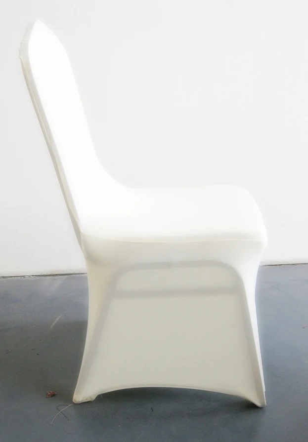 Чехол для стула цвета слоновой кости лайкровая крышка свадьбы универсальные