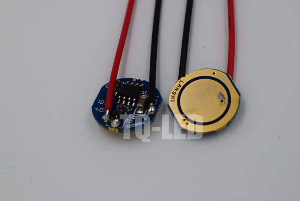 

5pcs/lot 16mm 5modes light driver for XPE XTE XPG XRE high power led DC3.7-4.2V to 3.7v 2.4A