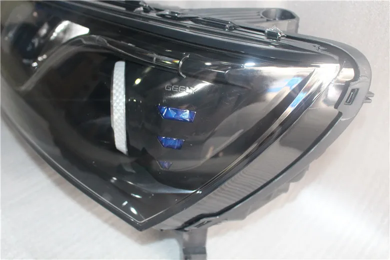 Автомобильный Стайлинг светодиодный HID светодиодный чехол для фары для GEELY Emgrand 7 EC7 EC715- EC7 Биксеноновые линзы
