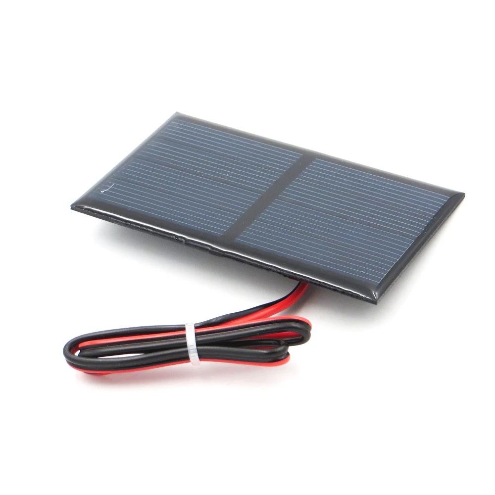 0 6 W 2V 300mA DIY модуль зарядного устройства для батареи Удлинительный кабель панели
