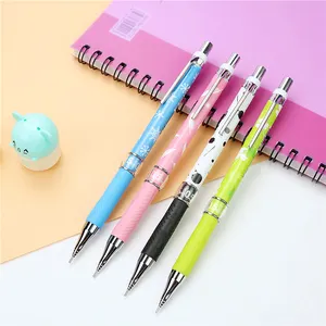 Милый карандаш 0,5 0,7 мм, резиновая ручка-зажим, удобные и энергосберегающие механические карандаши для рисования и письма