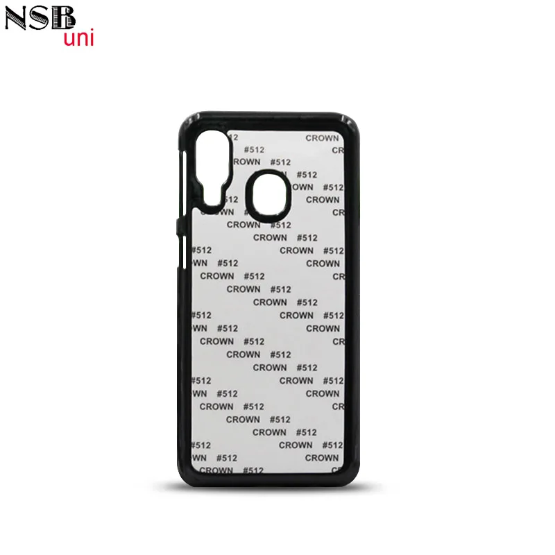 NSB uni пустые 2D PC сублимационные Чехлы для телефона Samsung A40 теплообменные черно