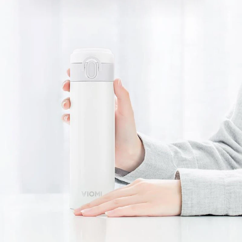 Xiaomi VIOMI портативный вакуумный термос чашка 300 мл Легкий сплав Материал 24 часа Mjia