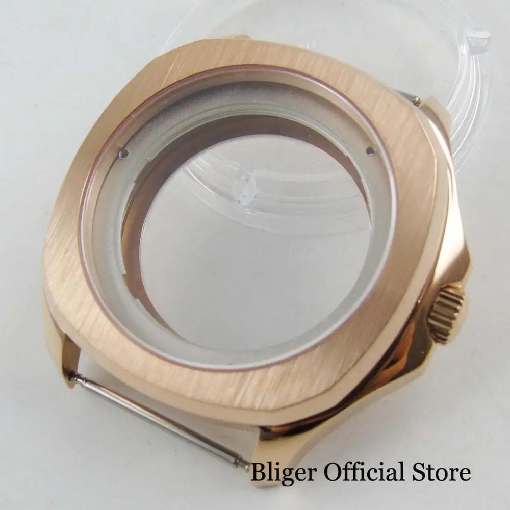 

Watch Tools Fits for Miyota Automatic Movement 39mm Rose Golden Watch Case
