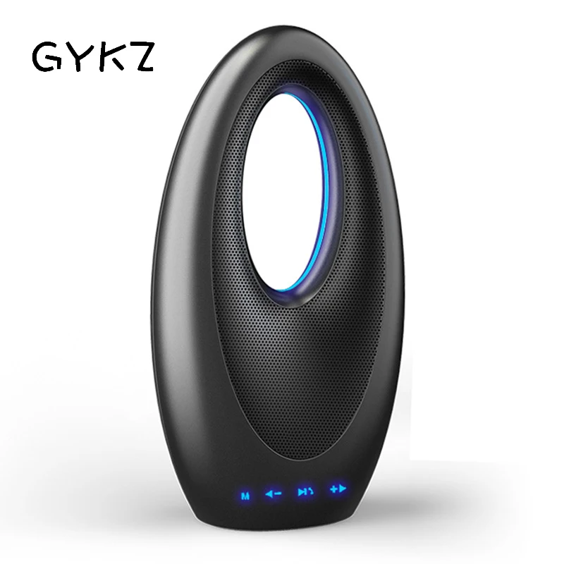 GYKZ Sailboat Bluetooth колонки портативный сабвуфер беспроводные с синими цветными огнями
