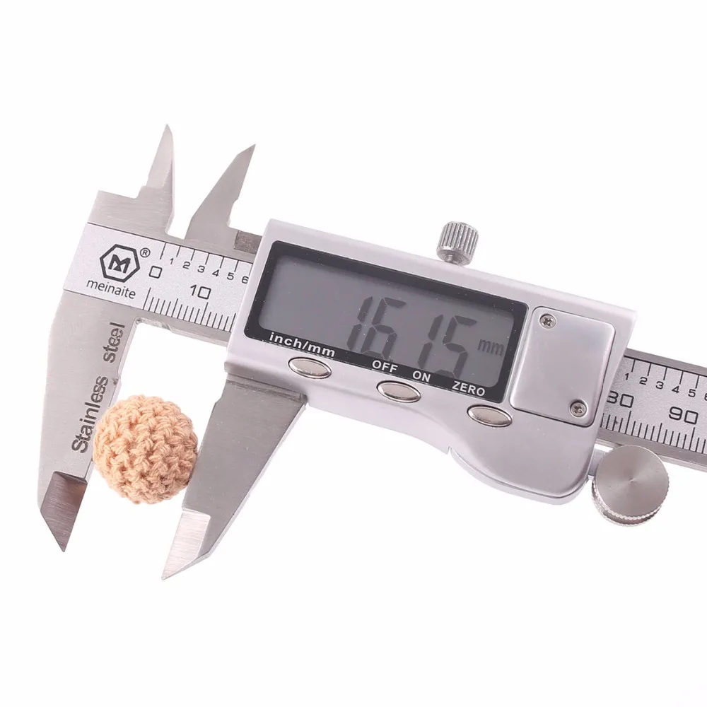 Bopoobo-Cuentas de ganchillo para dentici&oacute;n de beb&eacute;, abalorios masticables para manualidades, joyer&iacute;a, accesorios de enfermer&iacute;a, Gehaakte juguete, mordedor para beb&eacute; de 16mm, 10 Uds.-4