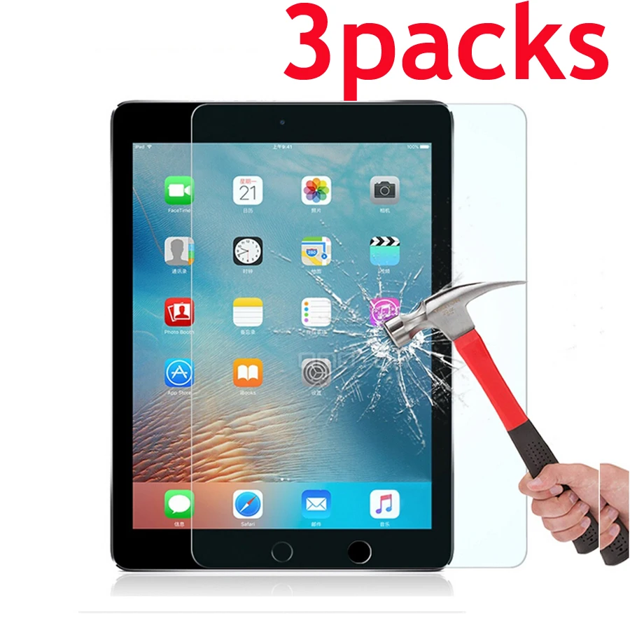

3packs tempered glass screen protector for Huawei mediapad T3 T5 M3 M5 M6 8.4 7.0 8.0 9.6 10.8 Matepad 11 SE T10 T 8 T10s 10.4