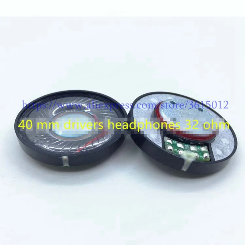 2 шт. пара 40 мм драйверы наушники 32ohm драйвер динамика Замена для Bose quietcomfort QC2 QC15 QC25