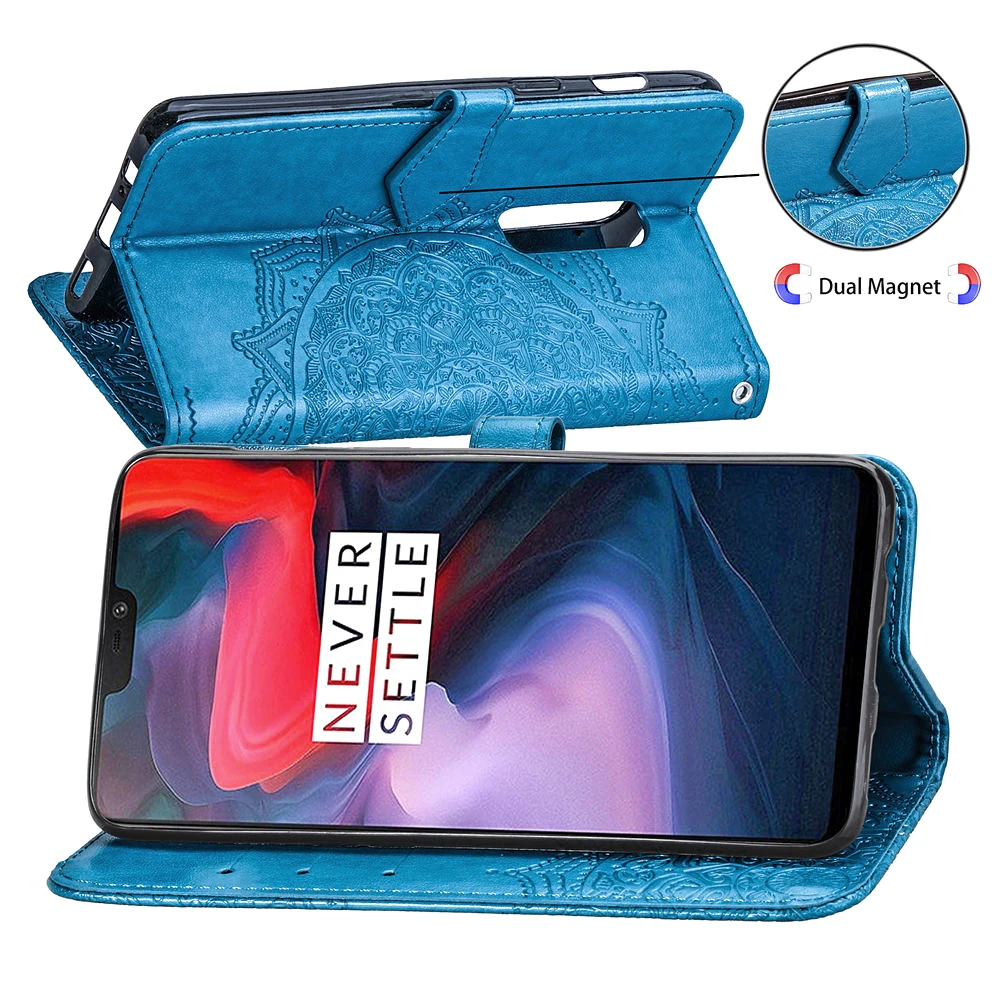 Модные флип-Чехлы для OnePlus 6 6T 7T 7 8 Pro Nord роскошный кожаный силиконовый