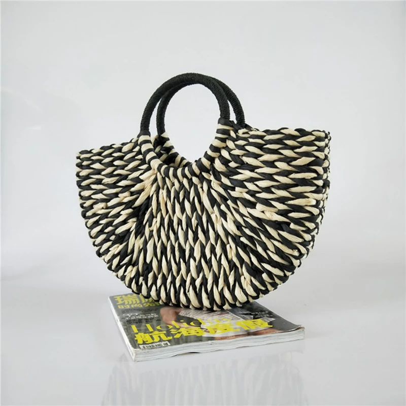 2018 Ins мгновенный интернет знаменитостей соломенная сумка женская летняя пляжная